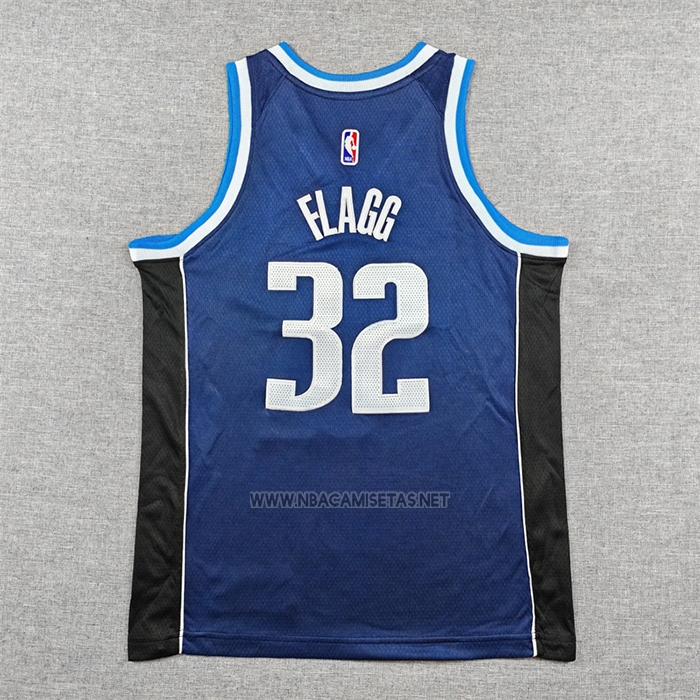 Camiseta Nino Dallas Mavericks Cooper Flagg NO 32 Statement 2025-26 Azul